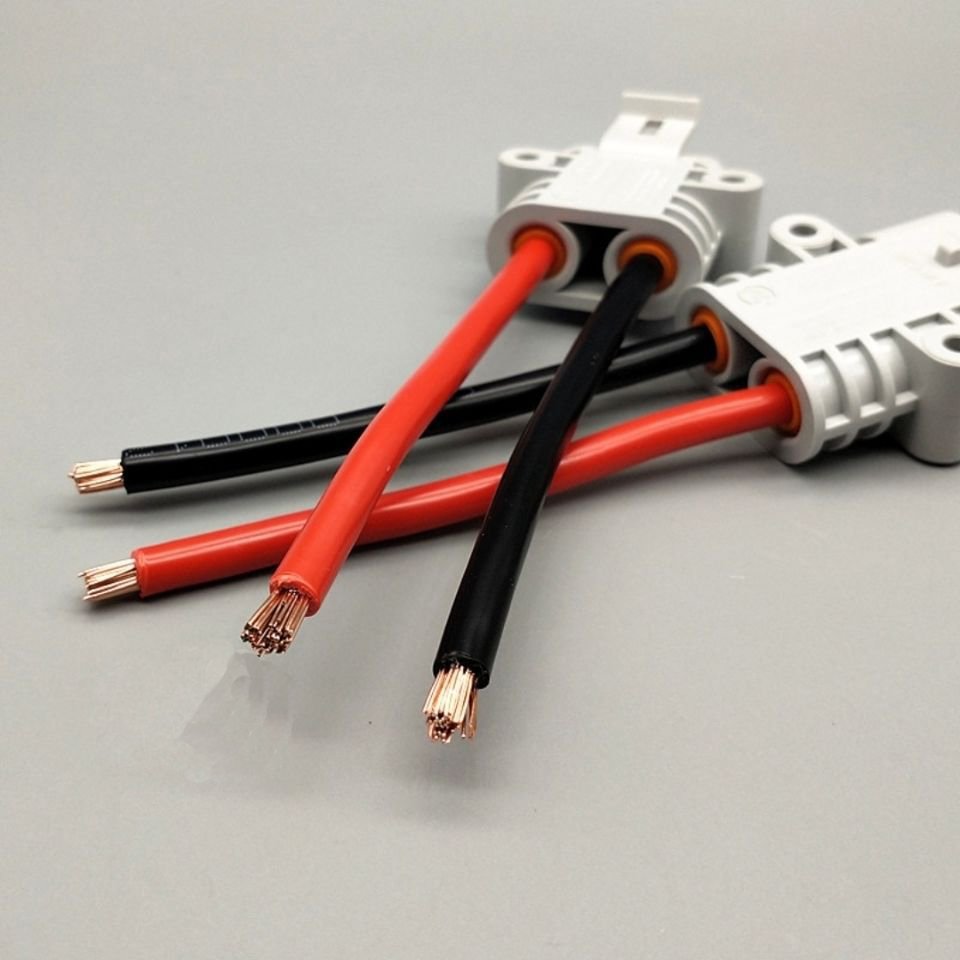 Anderson 50A Parking Air Conditioner Connector Power Waterproof Plug Automotive Lithium Battery Connector Male and Female