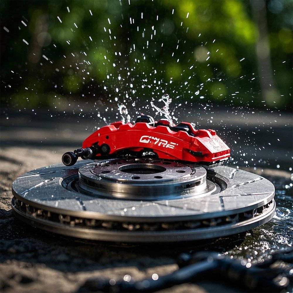 YOKER OE 4A0615301C Factory Wholesale High Quality Auto Braking Systems Front Brake Discs Spare Repair Brake Rotor Car Parts