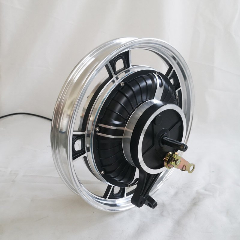 Faradyi 16 Inch Drum Brake Brushless Gearless Motor Electric Motorcycle Wheel Hub Motor With Vacuum Tire Inner and Outer Tire