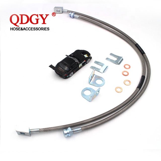 87-95 97-06 Tj 04-06 4WD Yj J Eep Wr Angler 84-01 4WD 2WD Jee P Cherokee Xj 4-6 Inch Lift Front Stainless S Braided Brake Lines