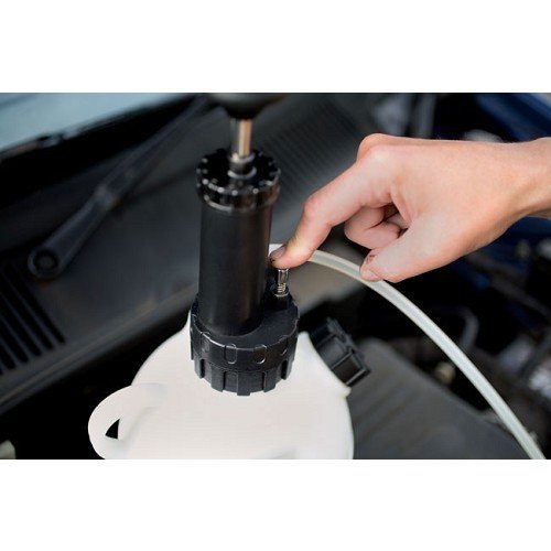 Manual Brake Bleeder Fluid Pump, One Man Professional Brake Bleeder Kit