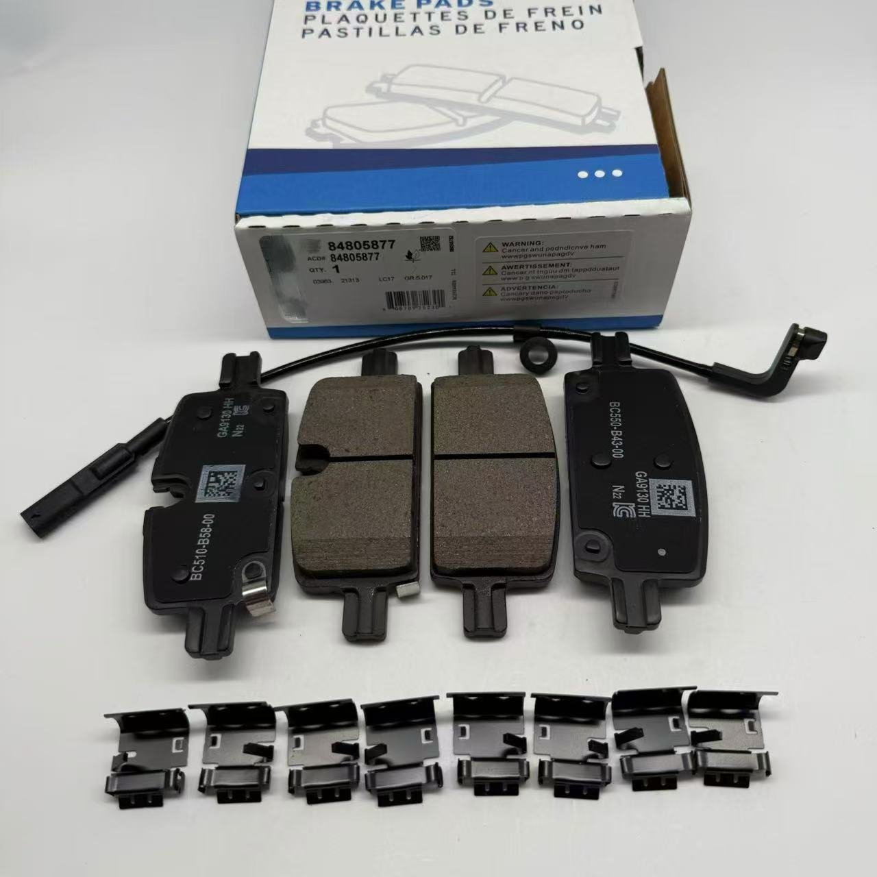 84805877 171-1250 Auto Parts Rear Brake Pad for Chevrolet Silverado 1500 Cadillac Escalade 84805877 171-1250