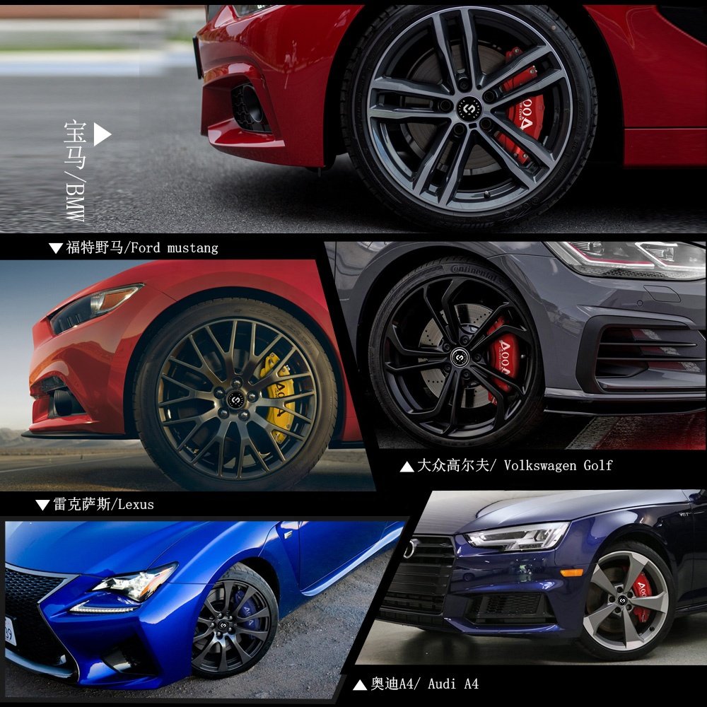 "Upgrade Your Ride: Premium Automotive Caliper Covers for a Bold, Custom Look!"