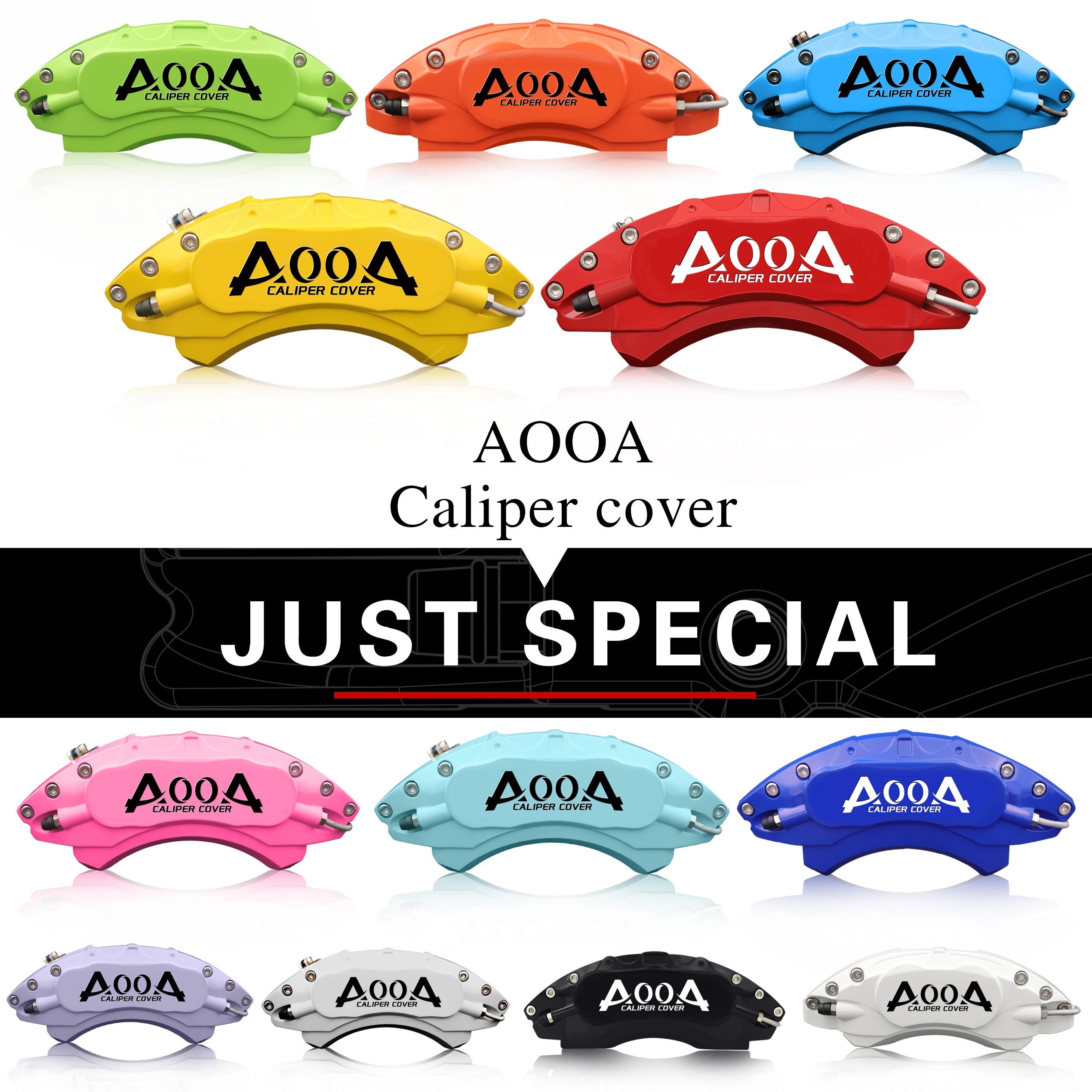 "Upgrade Your Ride: Premium Automotive Caliper Covers for a Bold, Custom Look!"
