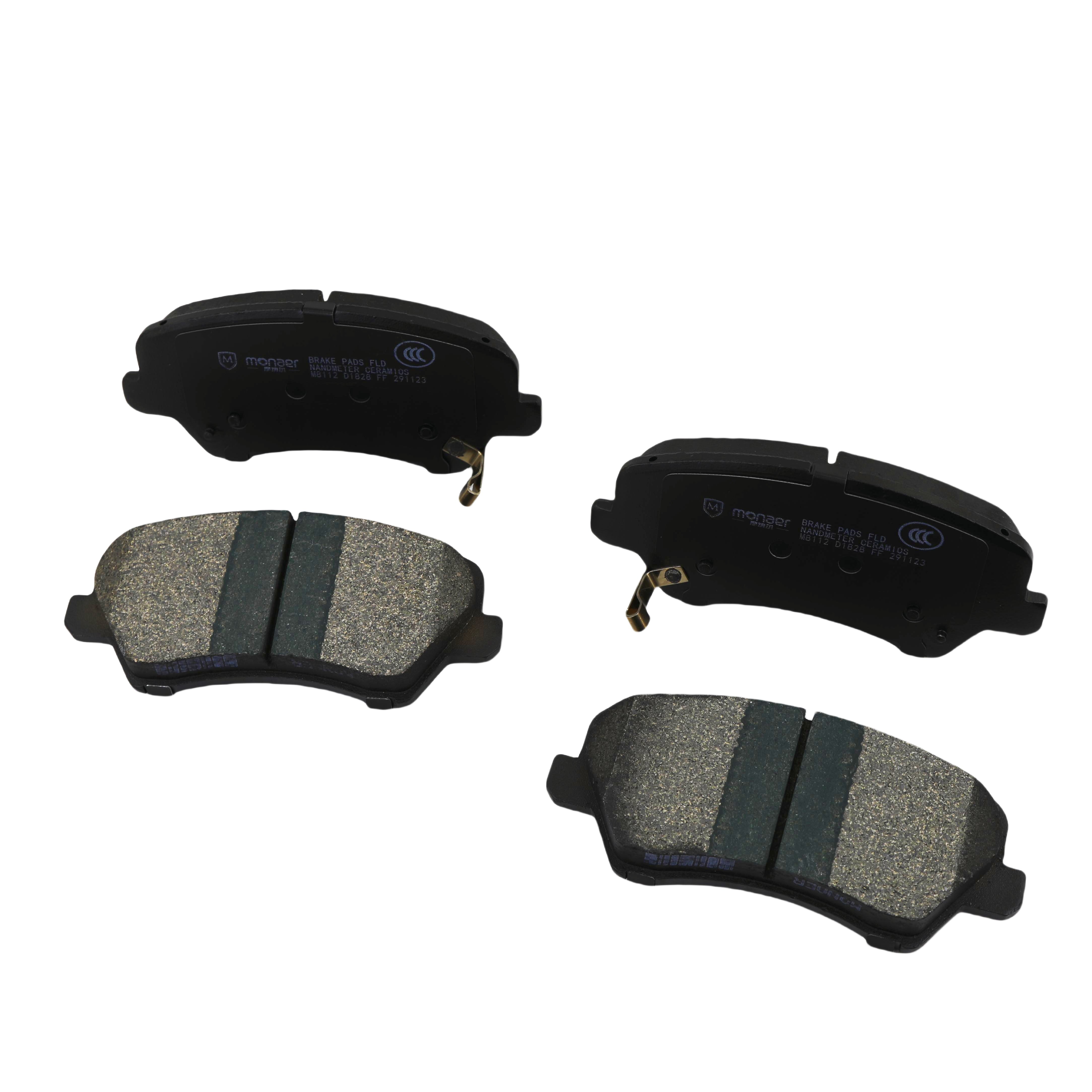 Monaer Brake Pads D1828 Ceramic Front Disc Brake Pad for Hyundai/Kia