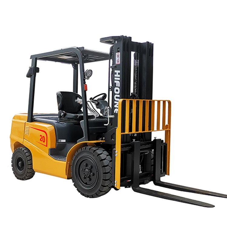 Chinese Supplier Hifoune Isuzu C240 Japan Engine Cheap Factory Price 3000kg diesel Forklift Chariot with Solid Tires