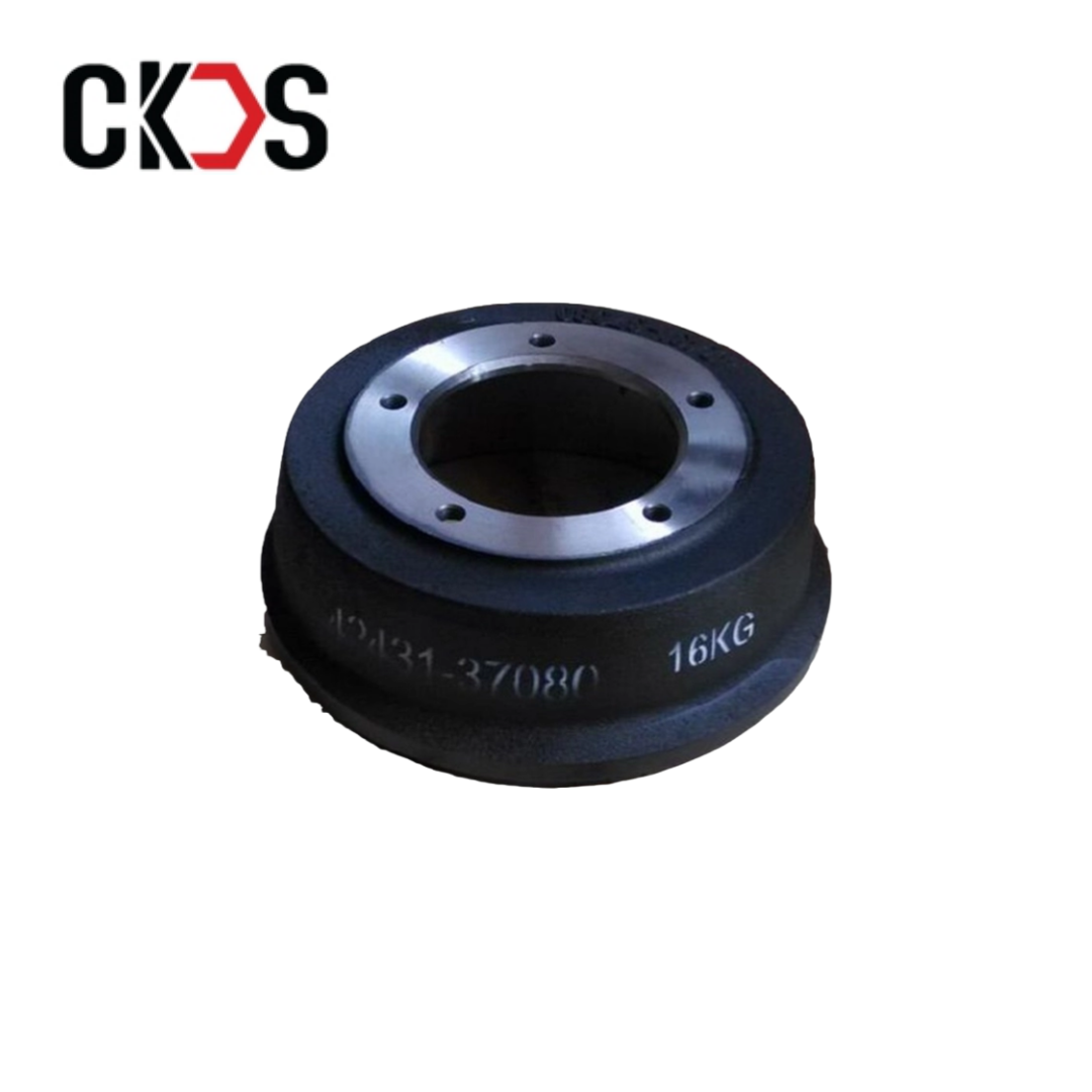 Hot Sale Japanese Truck Brake Parts Truck Brake Drum Rear for Toyota Trucks 42431-37080