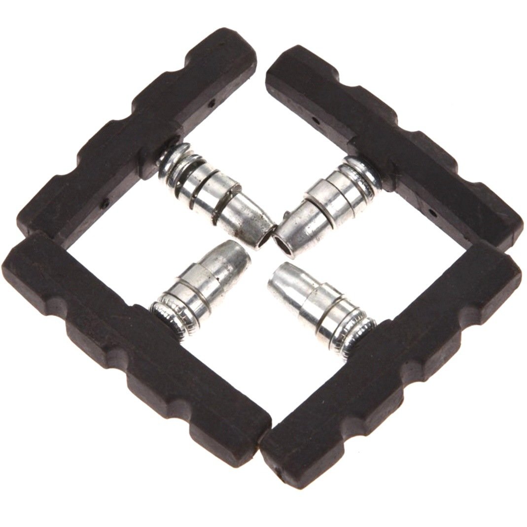 Durable Mountain Road Bike Cycling V Brake Holder Pads Shoes Blocks Bicycle Rubber Brake Pads