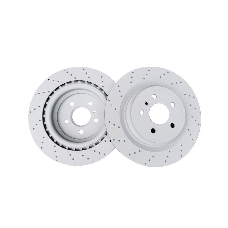 Durable Steel Front Brake Disc for Mercedes-Benz ML GLE W166 Toyota CLK Model A1664211012 & A1664211500 Hilux & Civic Cars