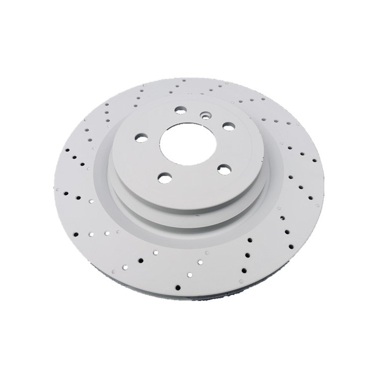 Durable Steel Front Brake Disc for Mercedes-Benz ML GLE W166 Toyota CLK Model A1664211012 & A1664211500 Hilux & Civic Cars