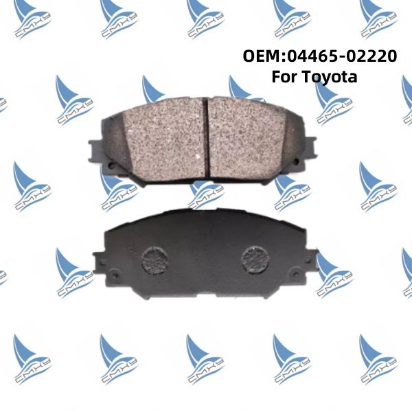 BLUE FLAG OEM 04465-02220 Ceramic Front Brake Pads Replacement for Toyota Models for RAV4 for Land Cruiser for Lexus GAC New/Use