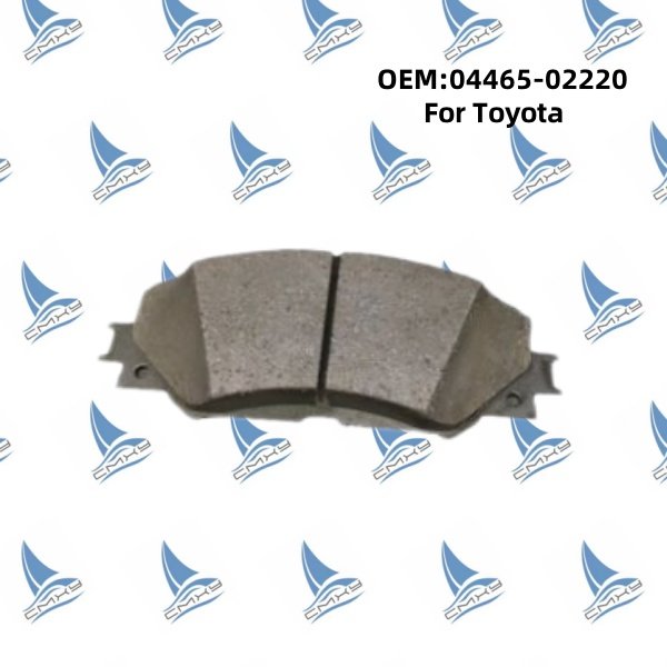 BLUE FLAG OEM 04465-02220 Ceramic Front Brake Pads Replacement for Toyota Models for RAV4 for Land Cruiser for Lexus GAC New/Use