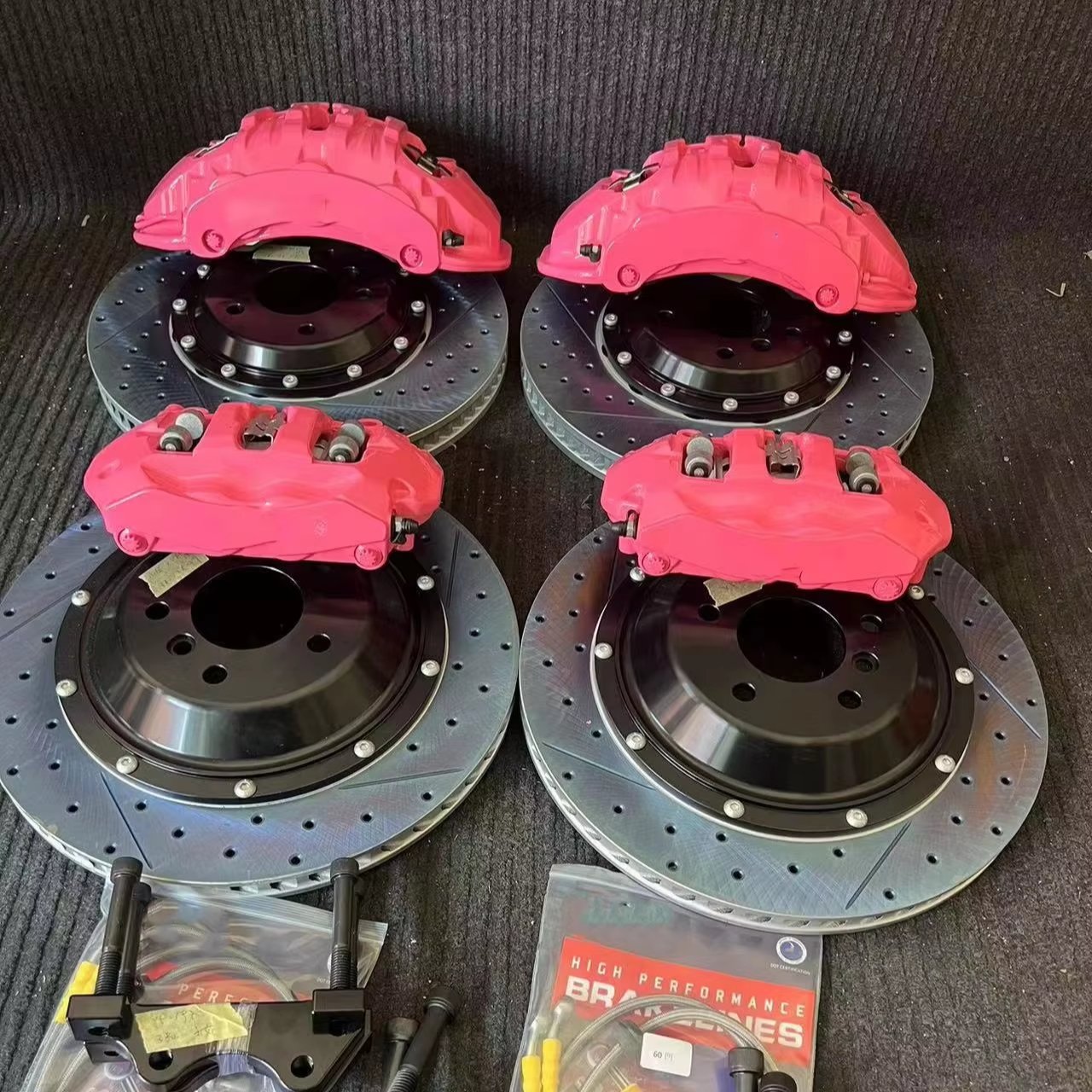 Performance Brake Caliper Disc GT6 GT4 Customized for bmw benz audi vw F30 E90 E60 F10 W215 W222