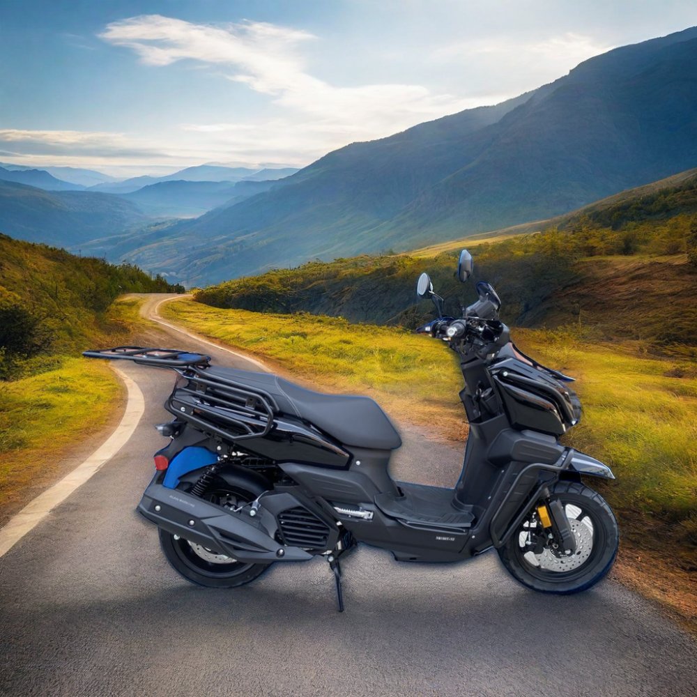 EPA DOT Certified TANK 150CC& 200CC Gasoline Motor Air Cooled Engine EFI Max Speed 95kmh Front Rear Disc Brake Adult Gas Scooter