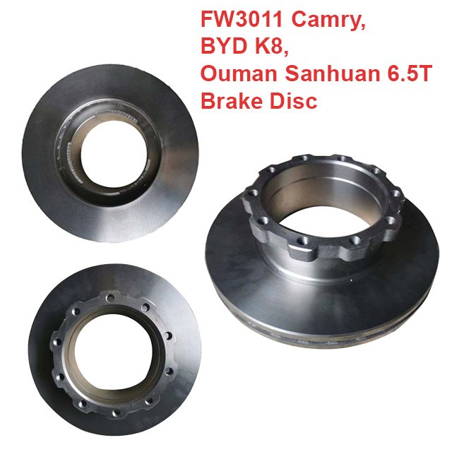WOPU Aftermarket Rotor Actros Truck Parts for ACTROS MP2 / MP3 Auto Brake Disc CV 9424212112 for MERCEDES-BENZ Truck Disk Rotor