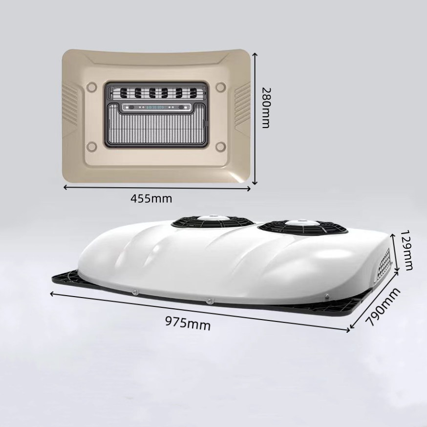 R134a Car air Conditioner 12v Auto Parking air Conditioner 24V Electric Truck air Conditioner for Car