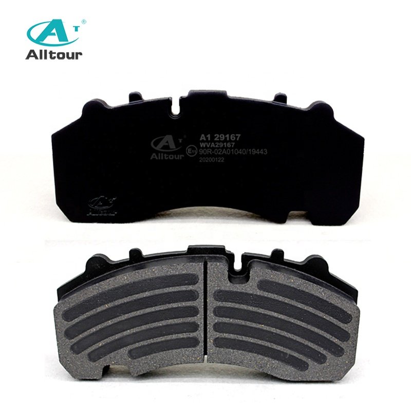 FOR Knorr SN7 Disc Brake System with Repair Fitting Kits WVA29167 Brake Pad