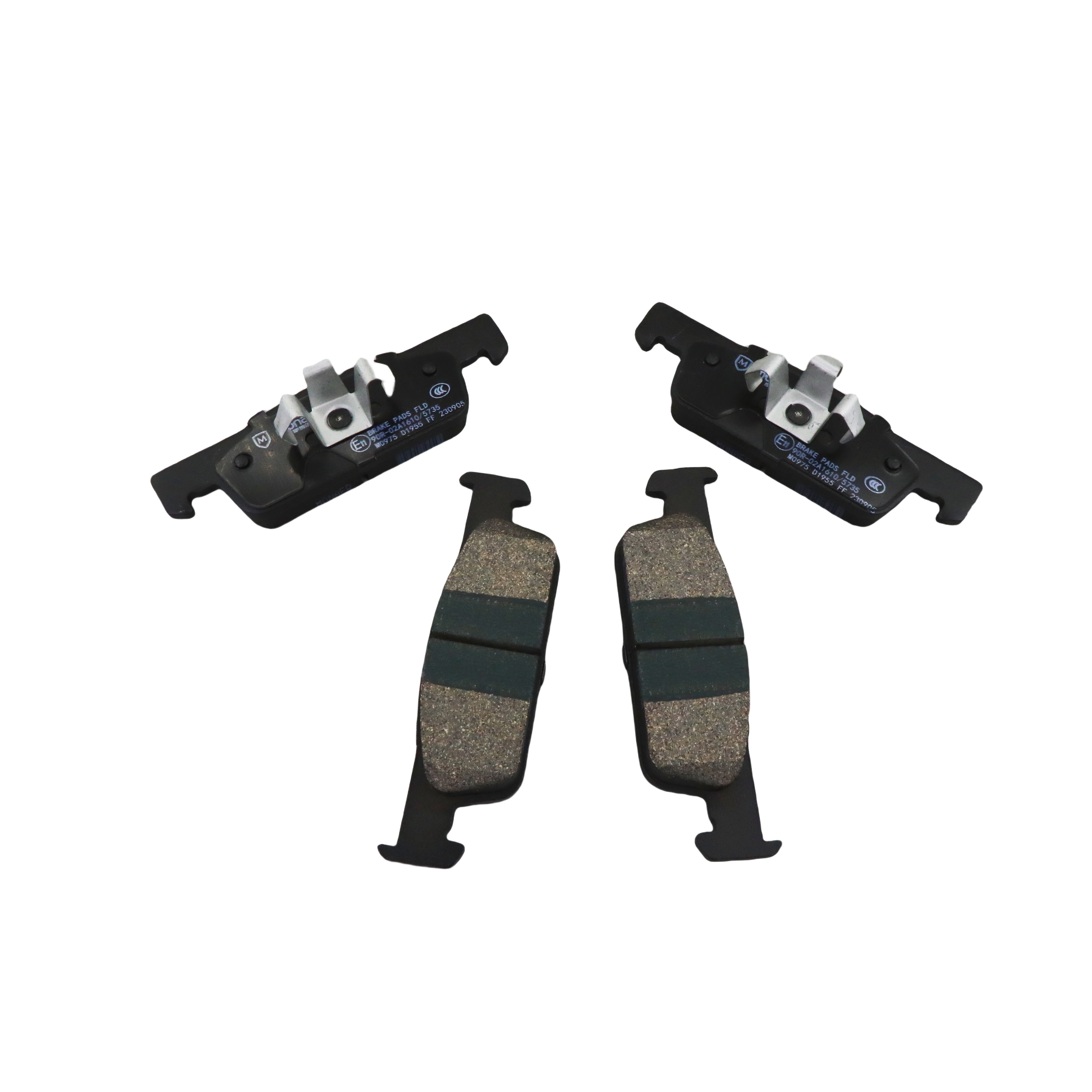 D1955 Monaer Ceramic Brake Pads for SMART High Quality No Noise, Low Dust Brake Pad