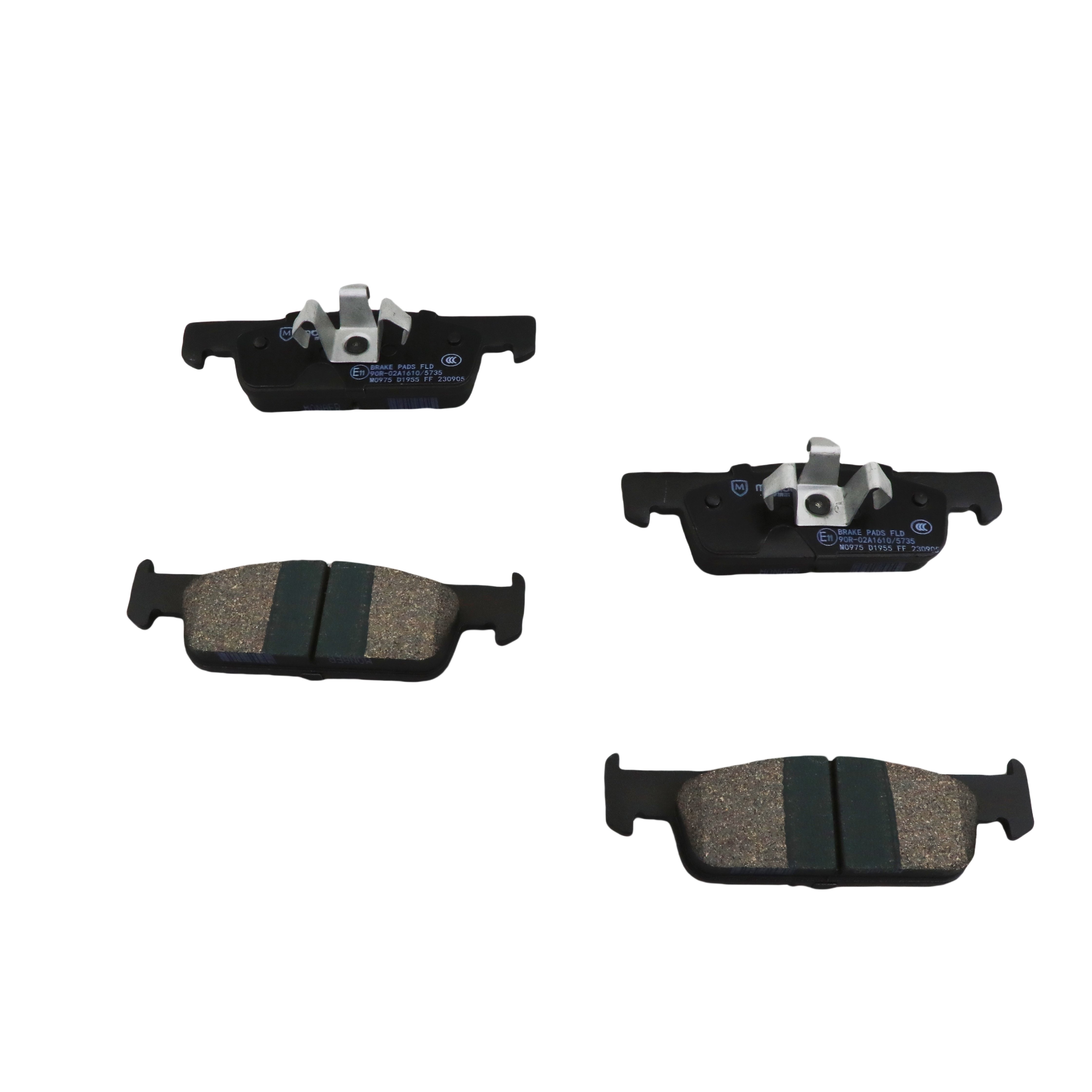 D1955 Monaer Ceramic Brake Pads for SMART High Quality No Noise, Low Dust Brake Pad