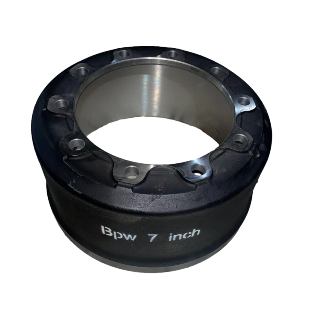 Export Quality OE 0310967190 BPW 7'' Brake Drum Semi-trailer Axle Parts Chinese Manufacturer Brake Drum