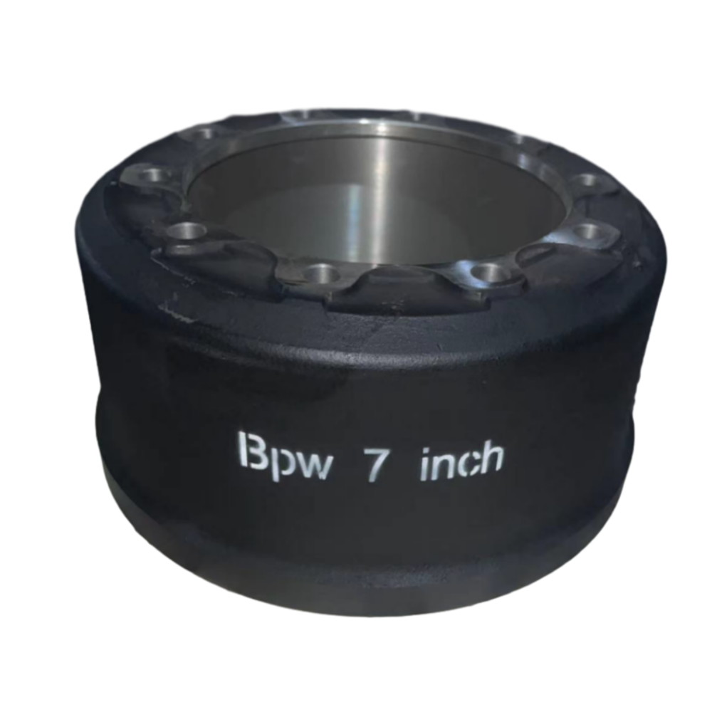 Export Quality OE 0310967190 BPW 7'' Brake Drum Semi-trailer Axle Parts Chinese Manufacturer Brake Drum
