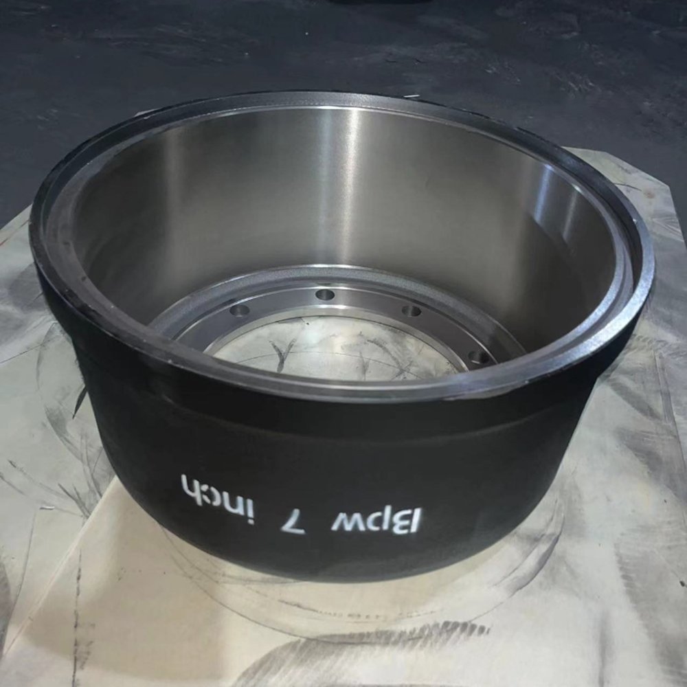 Export Quality OE 0310967190 BPW 7'' Brake Drum Semi-trailer Axle Parts Chinese Manufacturer Brake Drum