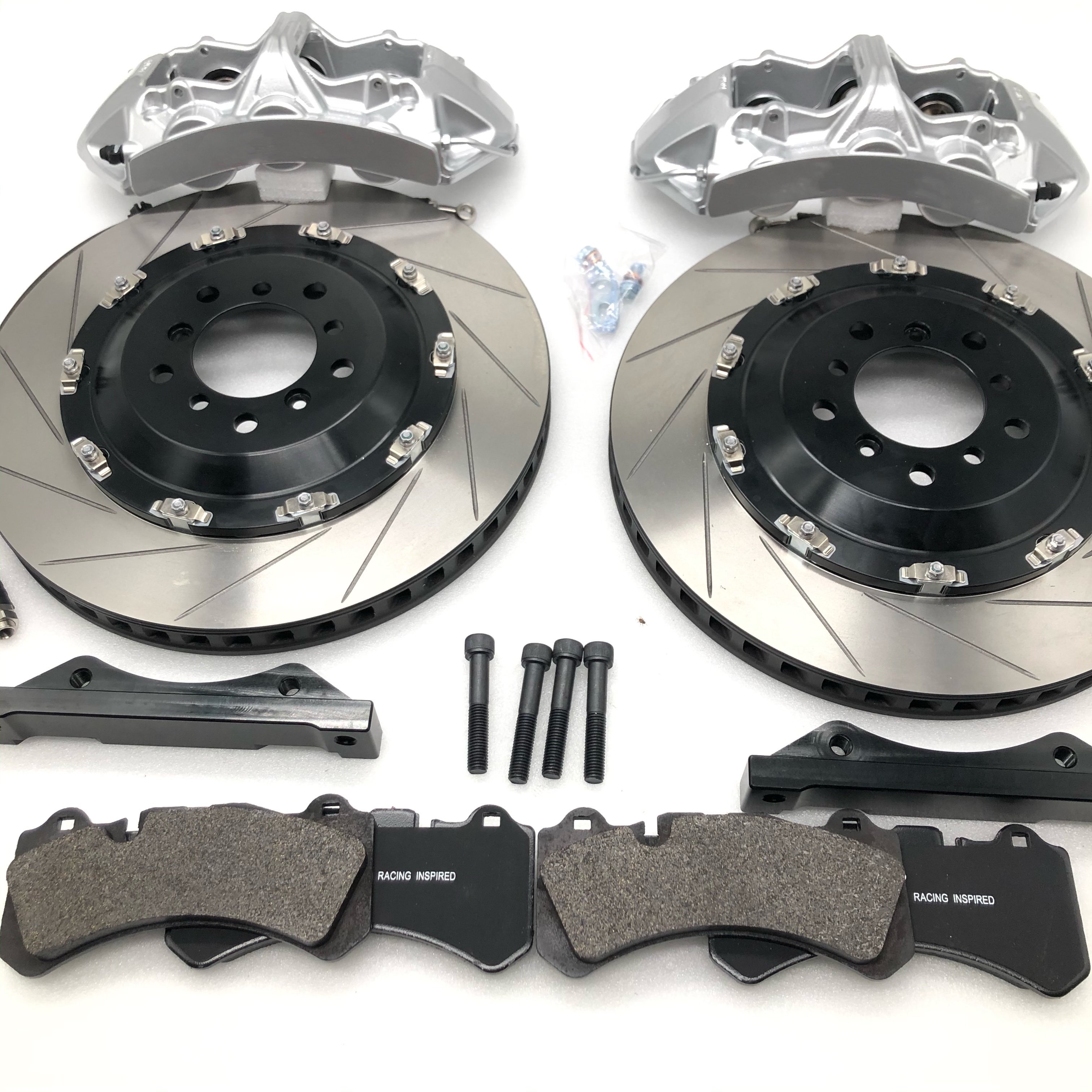 Auto 6-Piston Big Calipers Front Brake System New Condition Steel for BMW E60 E90 E82 F30 F34 Tesla Audi Alfa Romeo Land Cruiser