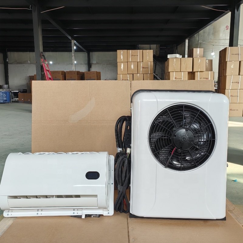 12V 24V Truck Van Cabin Parking Air Conditioner Auto Parking Conditioner for Trucks Boats Universal Cars