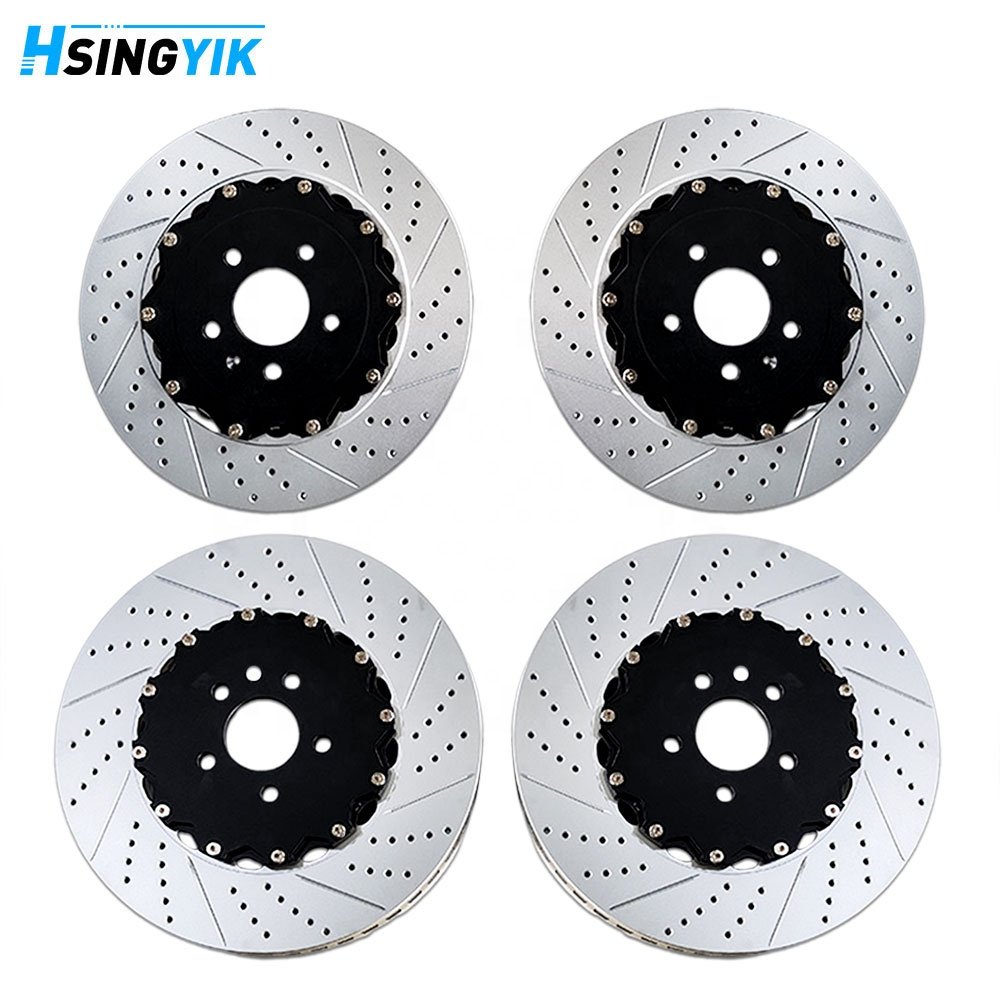 Hsingyik 670031597 350 MM Rear Rotor Brake Disc for Maserati Ghibli Quattroporte 2014-