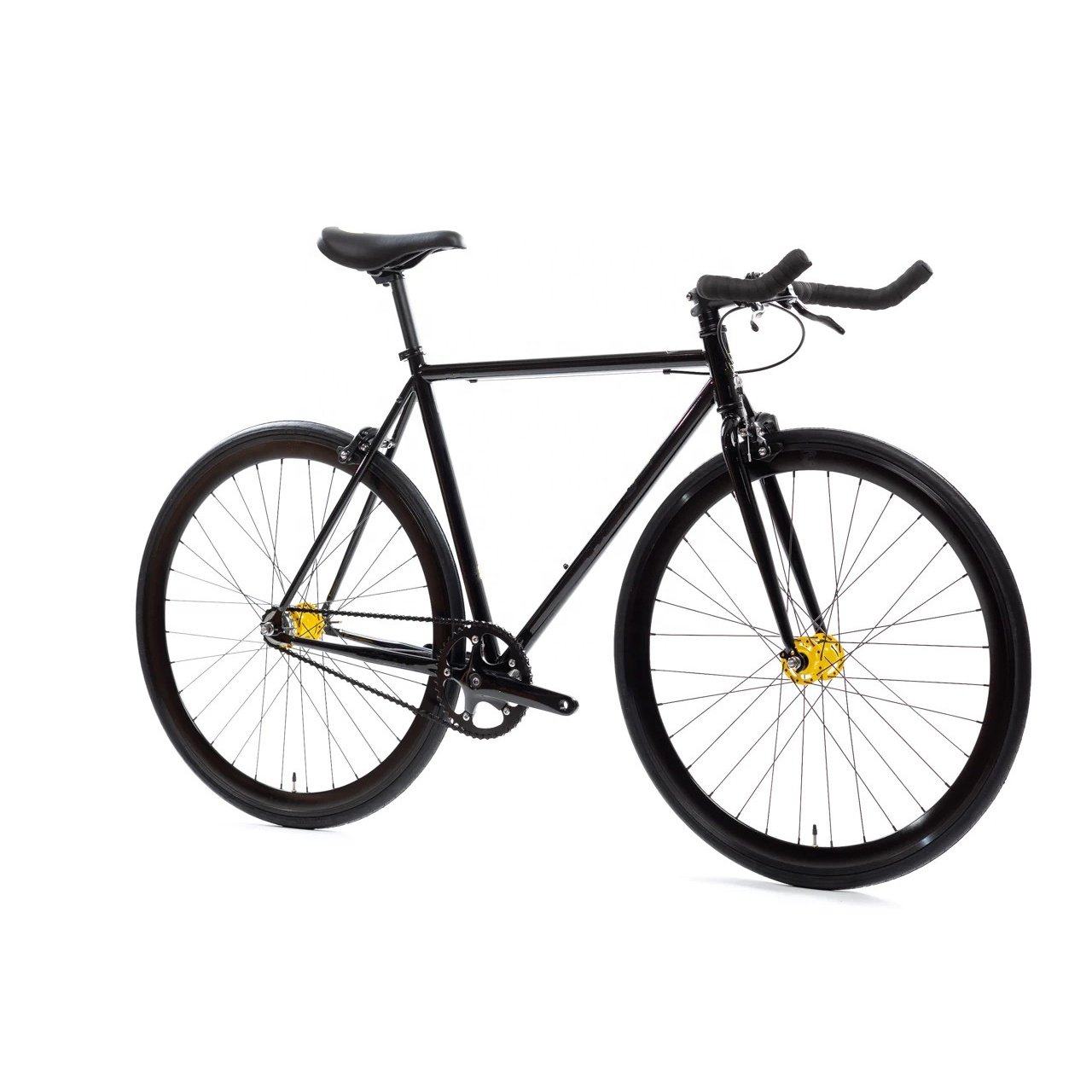 Cheap Wholesale 700C Alloy Wheel Bicycle From Fixie Bike Factory Single Speed Women and Men Fixed Gear Bicycles for Sale