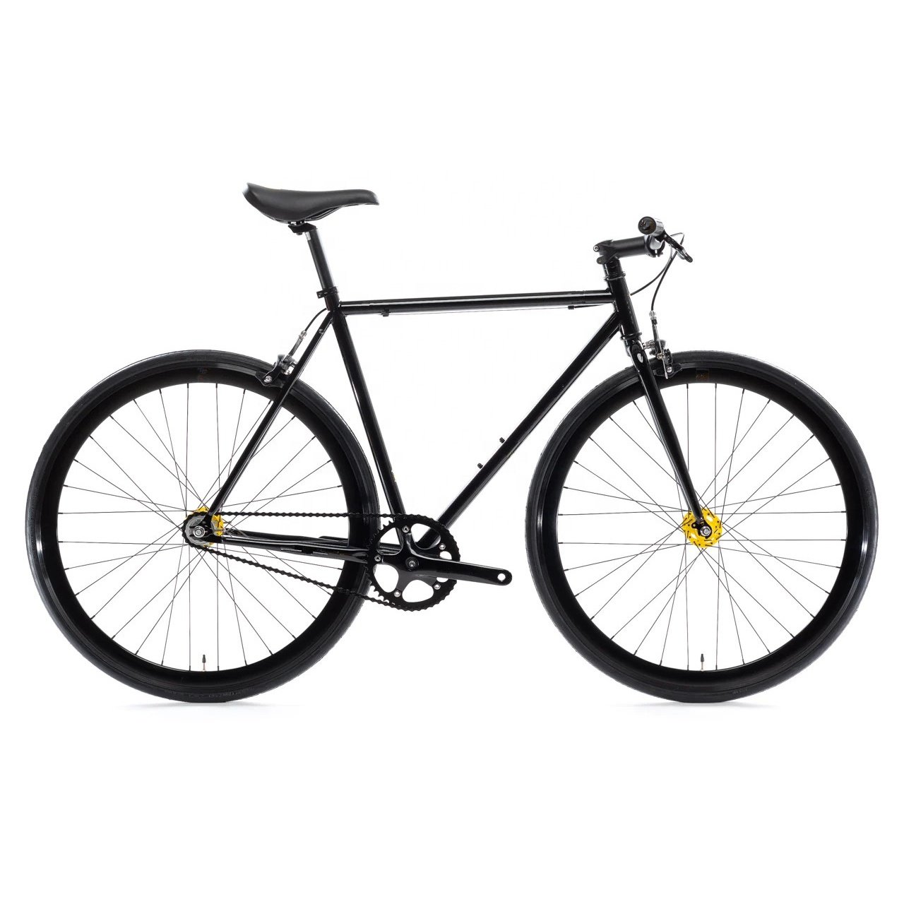Cheap Wholesale 700C Alloy Wheel Bicycle From Fixie Bike Factory Single Speed Women and Men Fixed Gear Bicycles for Sale