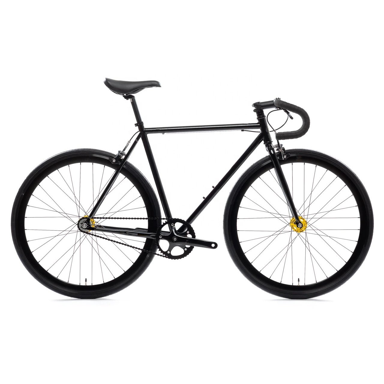 Cheap Wholesale 700C Alloy Wheel Bicycle From Fixie Bike Factory Single Speed Women and Men Fixed Gear Bicycles for Sale