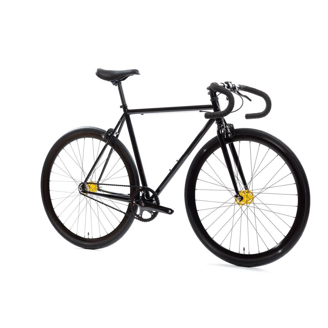 Cheap Wholesale 700C Alloy Wheel Bicycle From Fixie Bike Factory Single Speed Women and Men Fixed Gear Bicycles for Sale