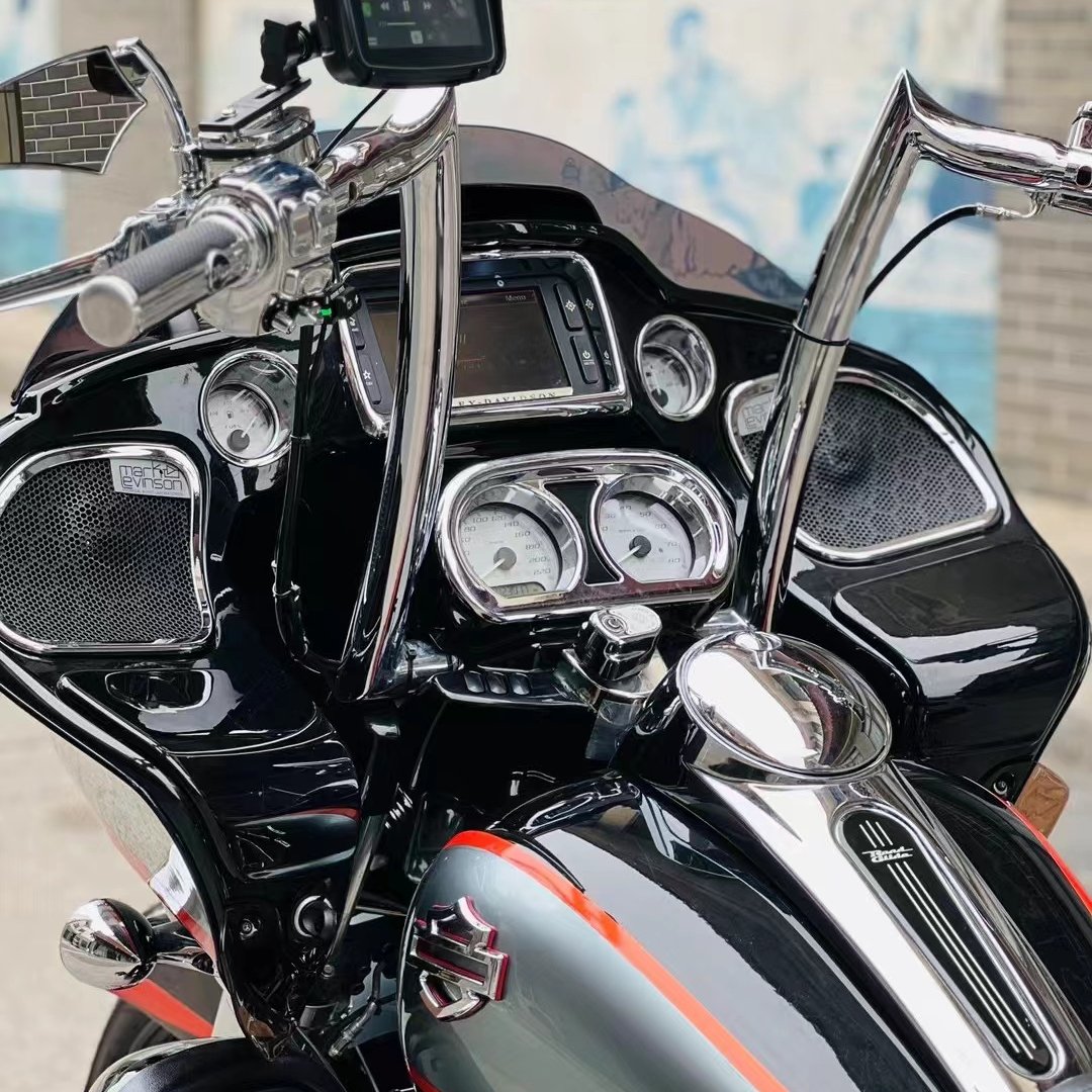 Cruiser Motorcycles Custom Seats Off-road Motorcycles(old) Motorcycle Flat Led License Plate Frame Light Double Lamp