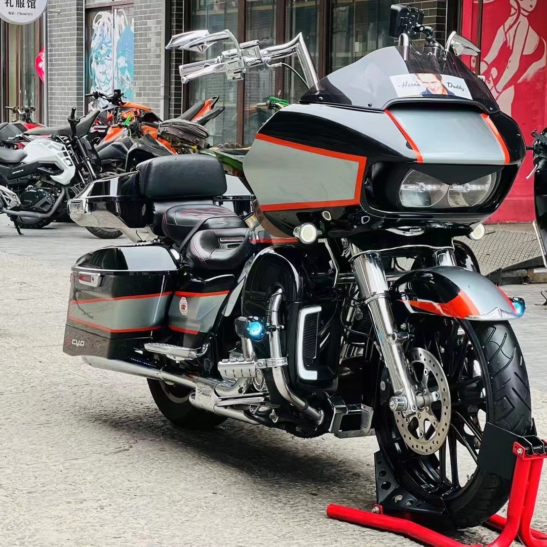 Cruiser Motorcycles Custom Seats Off-road Motorcycles(old) Motorcycle Flat Led License Plate Frame Light Double Lamp