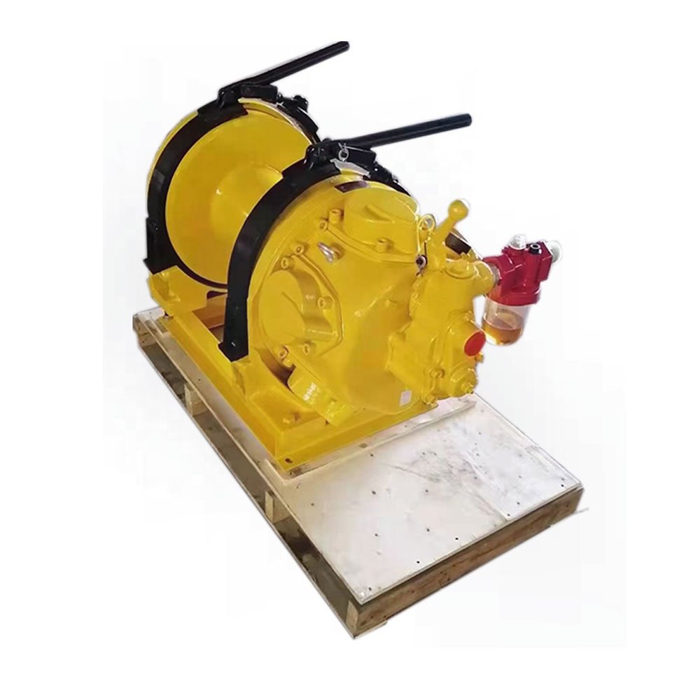 Mine Explosion-proof Pneumatic Motor Power Winch Hand Brake Pneumatic Winch Air Winch Air Tugger Mining Machine
