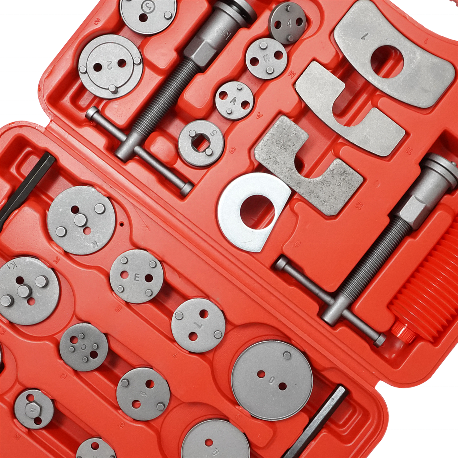 35pc Disc Piston Caliper Brake Automotive Mechanic Tool Set Wind Back Tool Kit Left and Right Hand Universal Set
