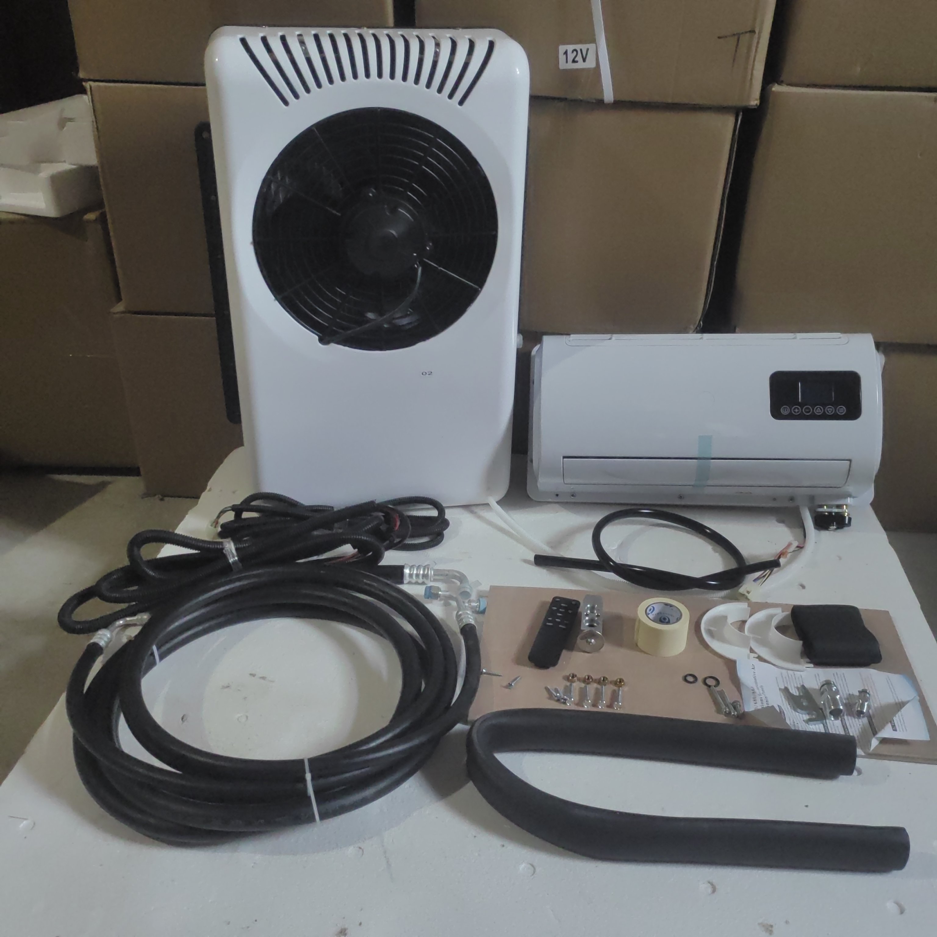 24 Volts Mini 12v Automotive Air Conditioning Portable Parkin Dc Air Conditioner Air Conditioning Systems For Universal Car