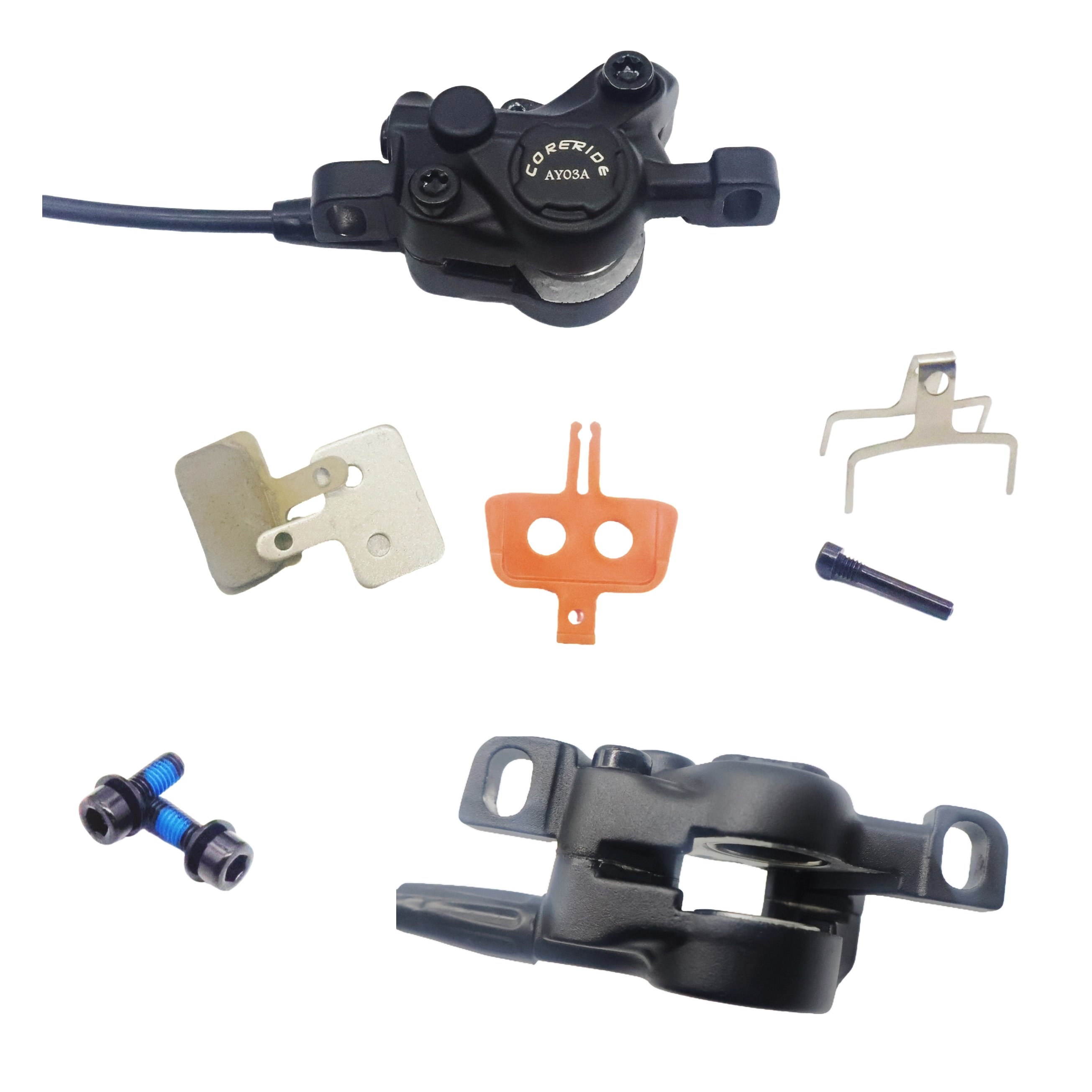 Electric Bike Brake Caliper Replacement Accessories Line Pulling Disc Brake Electric Bike Hydraulic Brakes Ebike Parts