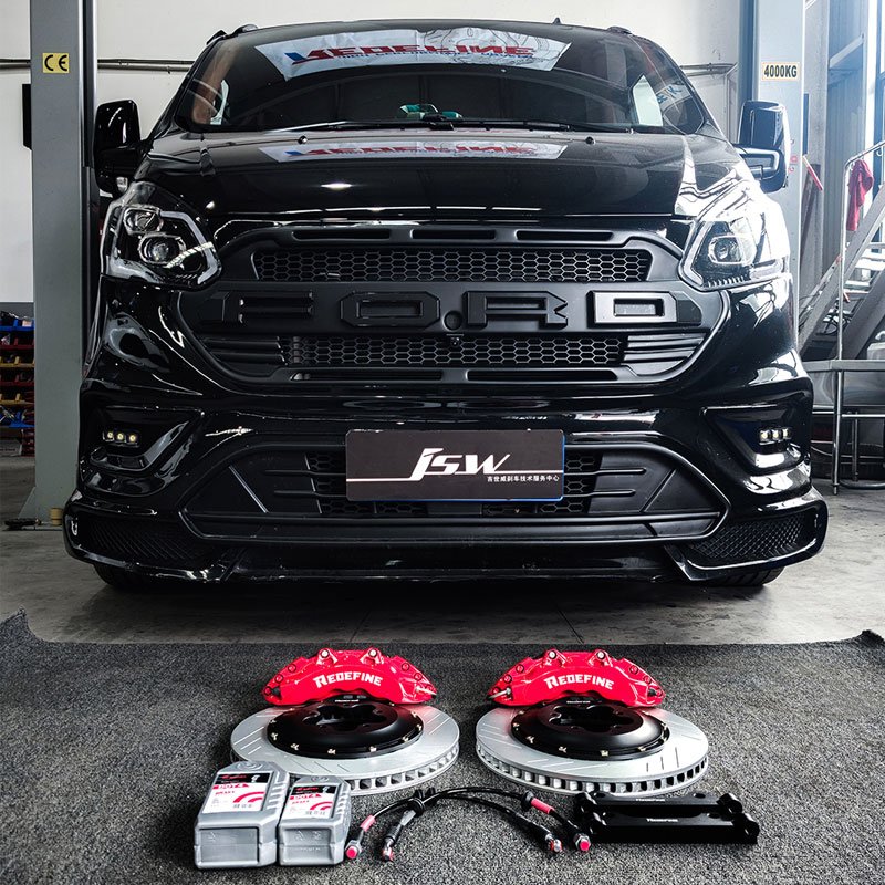 Supports Personalized Customization Patented Exterior Design Brake Caliper 6 Piston Brake Kit for Ford Tourneo
