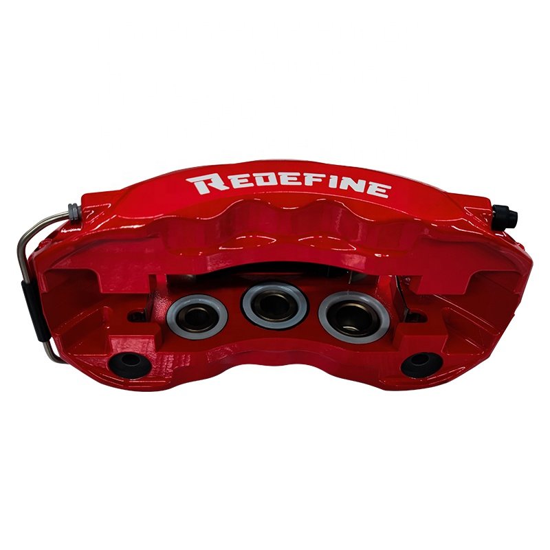 Redefine High Performance Forged Aviation Aluminum Alloy Universal 6 Piston Brake Calipers Fit 17''- 332-370mm Brake Kit