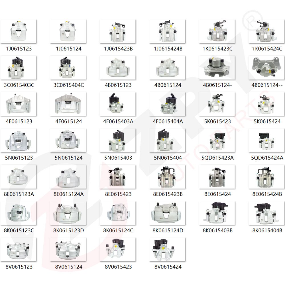 ZPY High Precision Electric Brake Caliper 8V0 615 424 8V0615424 8V0.615.424 8V0615423D 5G0615423C 8V0615424D 5G0615424C for audi