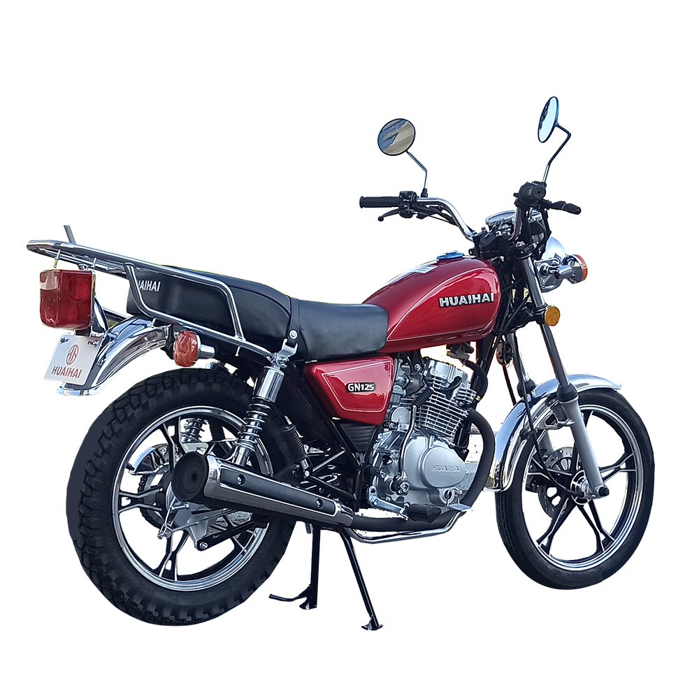 China Cheap Classic Model 125CC Drum Brake Two Wheel Gasoline Motorcycles for Sale
