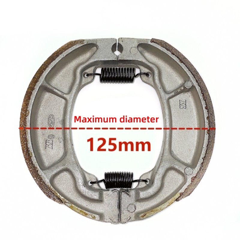 High Quality Motorcycle Brake Shoe Set Motorcycle Brake Shoes