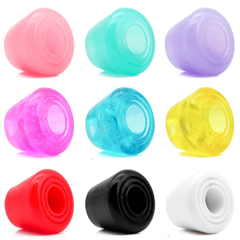 Oem Custom Roller Skates Toe Stops Plugs Rubber Brake Block Stoppers 82A PU Toe Stops Replacement Skate Accessories
