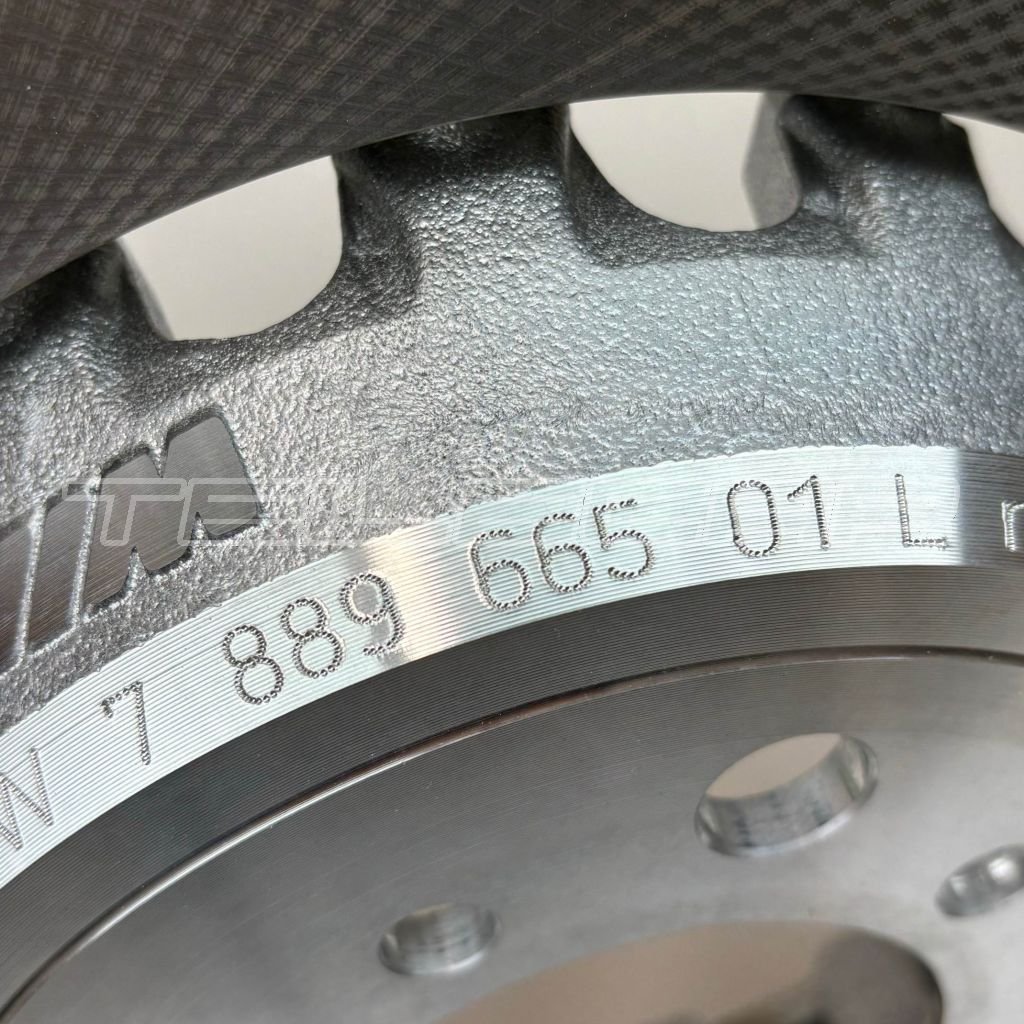 For BMW M2 M3 M4 F87 F80 F82 Front Brake Disc Left Side 7889665 / 34107889665