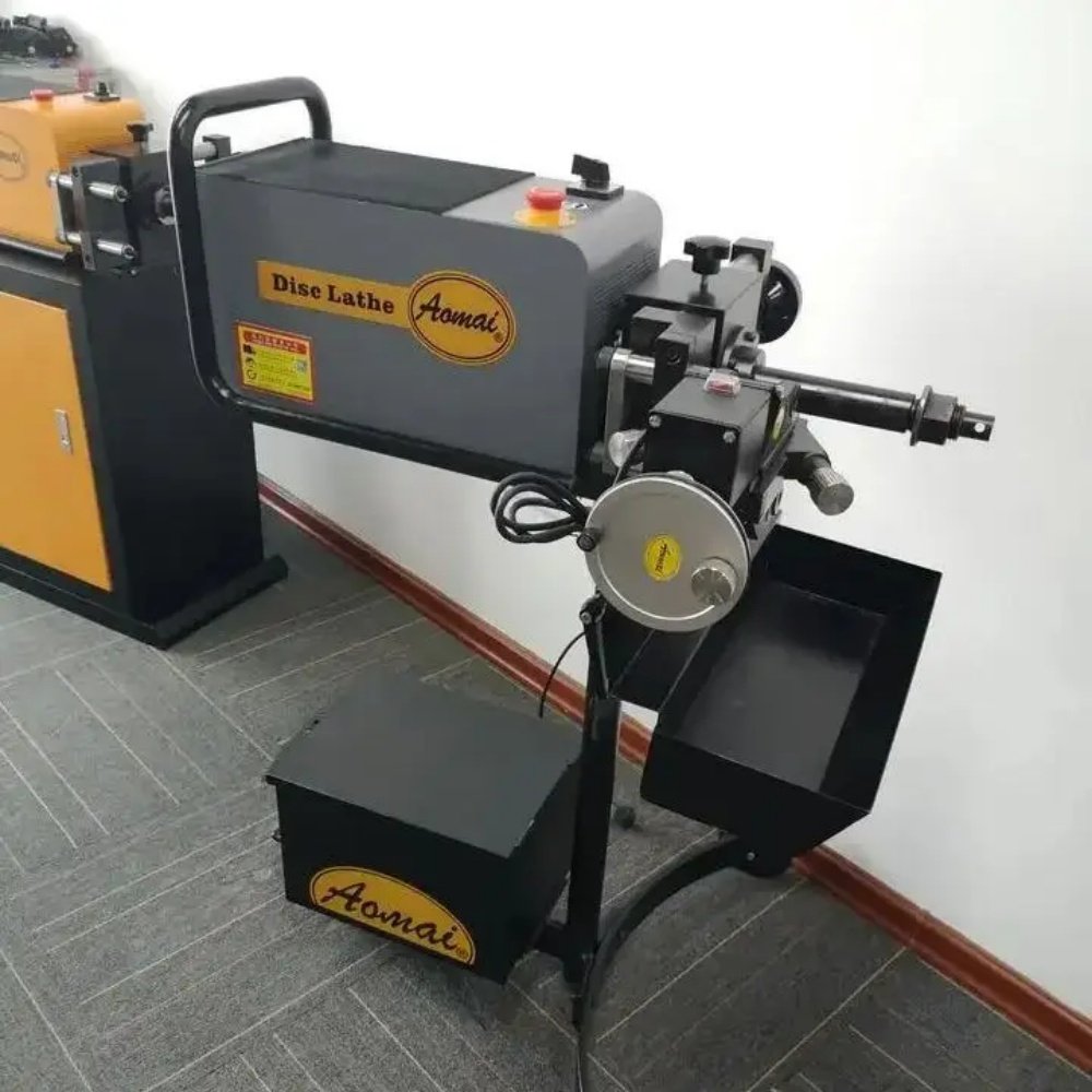 AOMAI AM-983 DISC BRAKE LATHE Dual Functions ON-BOARD & OFF-BOARD Factory Price Disc Cutting Lathe