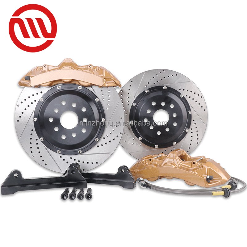Big Brake Caliper GT6 6 Pot Caliper 355/380/405mm Floating Slotted Disc for Toyota Land Cruiser 100 LC200 LC300 LX 570 LX 600