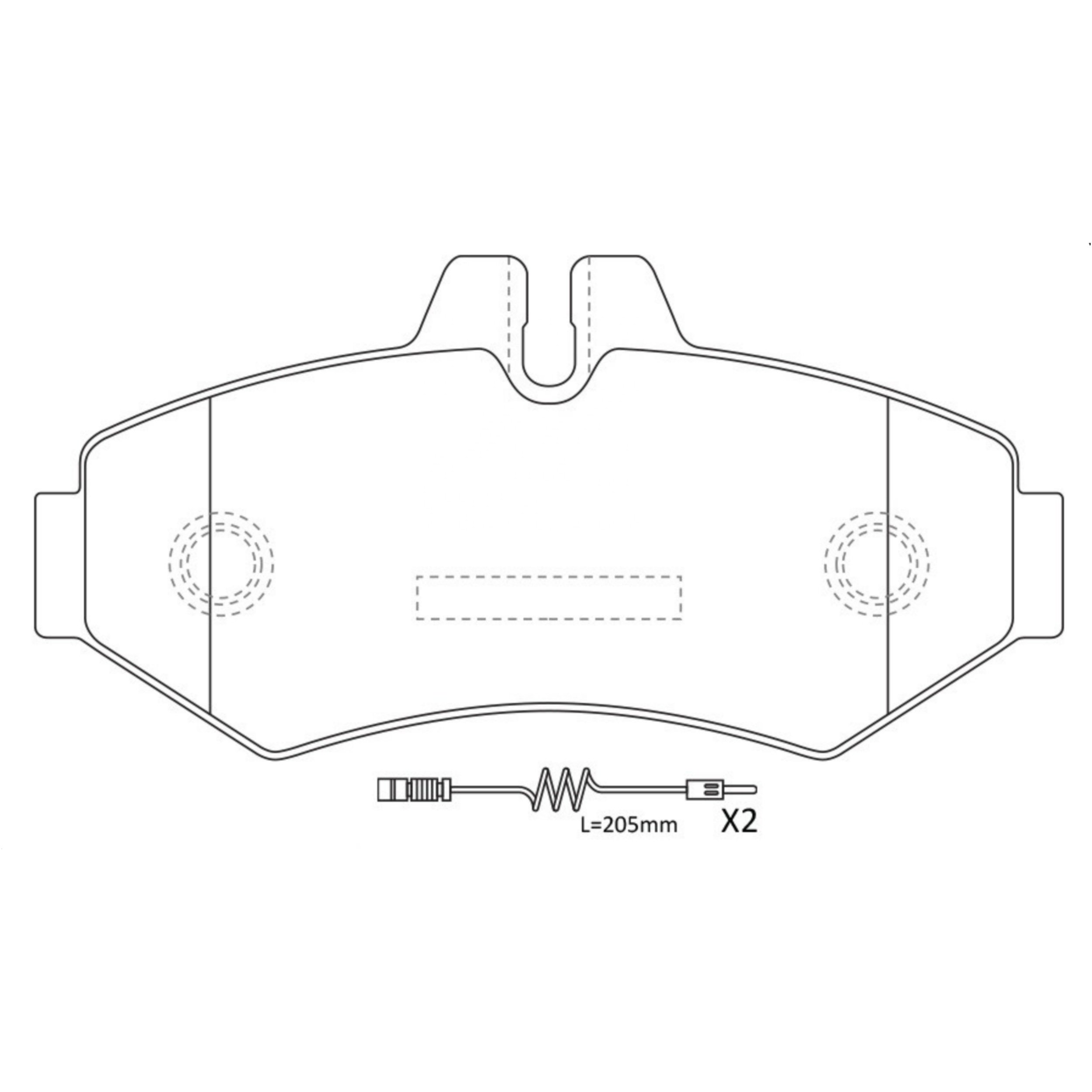 High Performance Factory Auto Parts Brake Pads (Pastillas De Freno) OEM Disc D928/wva 23021/23535 Is Rear Axle Brake