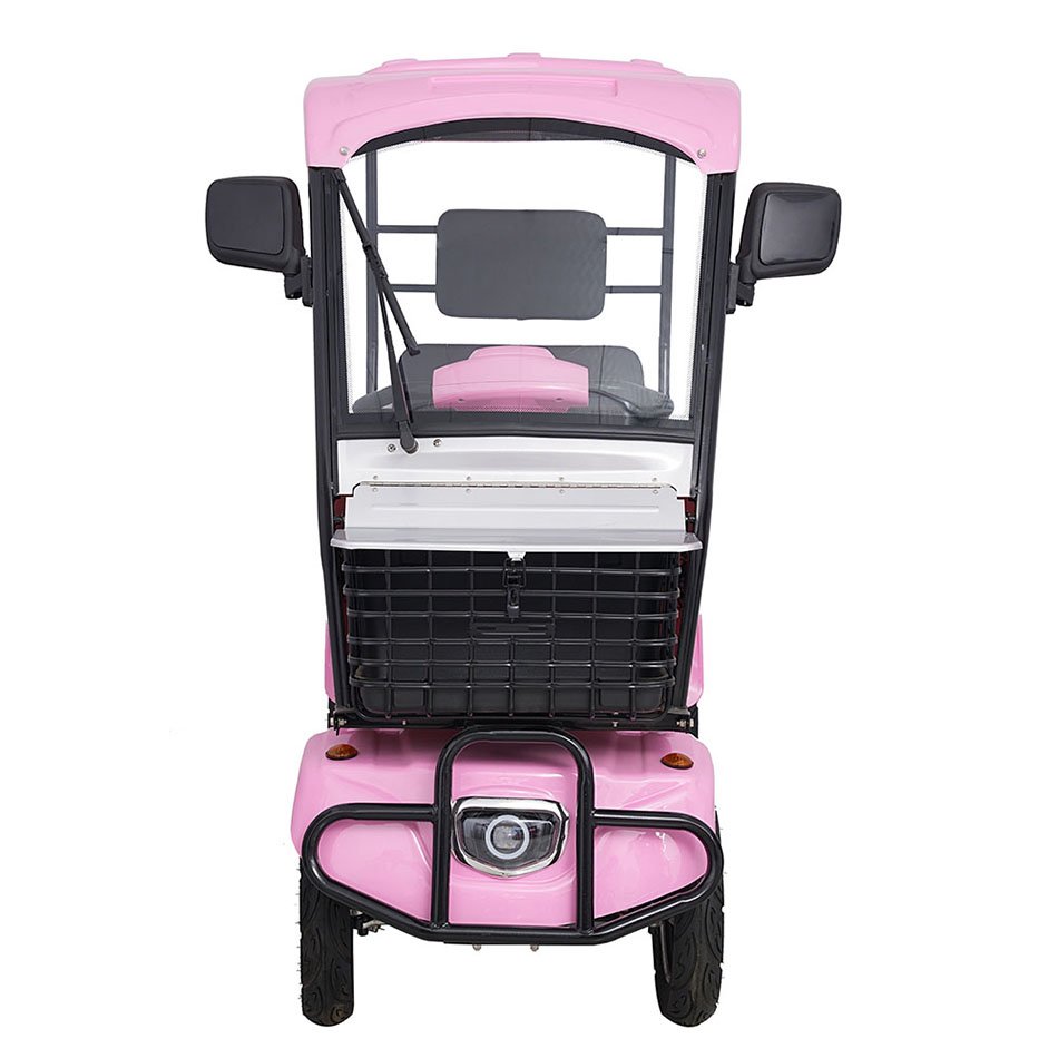 2024 New 800W 4-Wheel Open Body Passenger Disabled People Electric Quadricycle